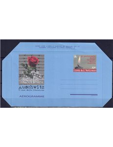 VATICAN 2015 Auschwitz (aerogram) new
