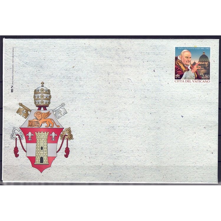 VATICAN 2013 John XXIII (Postal Envelope) new