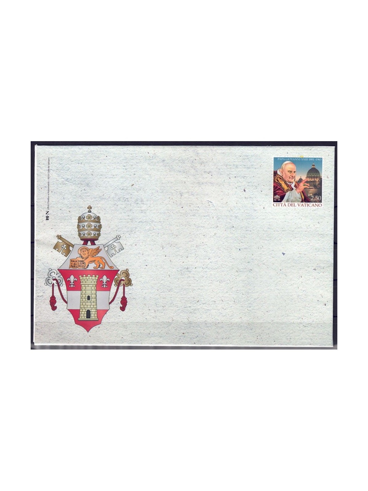 VATICAN 2013 John XXIII (Postal Envelope) new