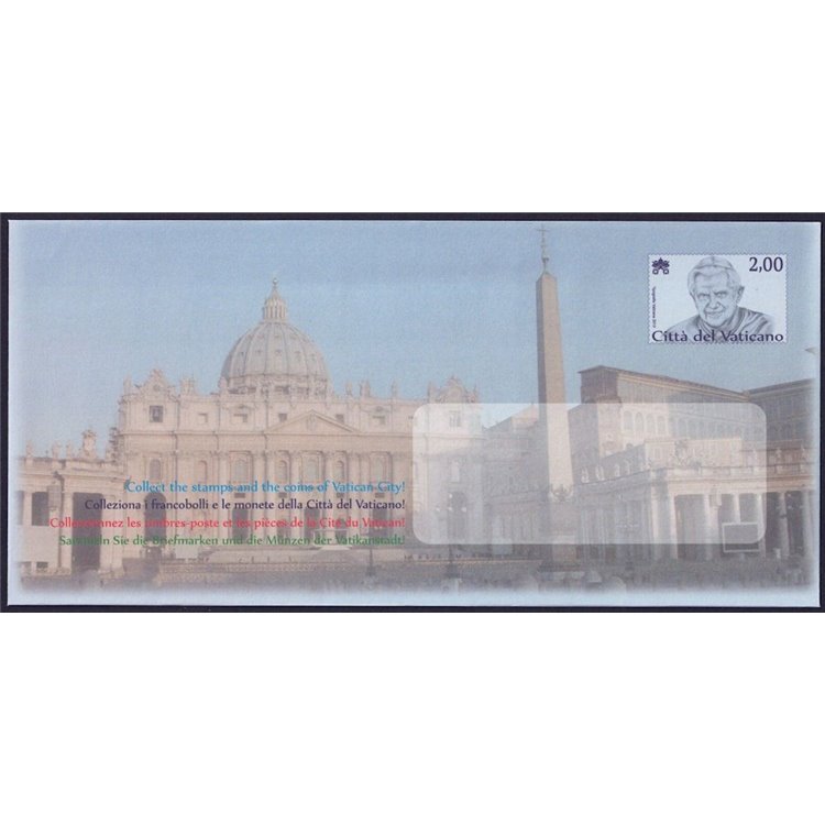 VATICANO 2013 Benedetto XVI (Busta Postale) nuova