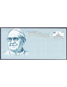 VATICANO 2014 San Pietro (Busta Postale) nuova