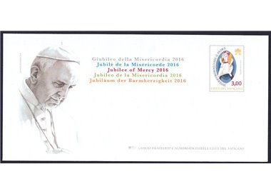 VATICANO 2016 Giubileo (Busta Postale) nuova