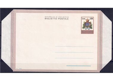 SAN MARINO 1978 Ordinary, new postal card
