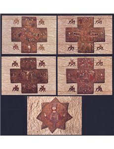 VATICANO 2004 San Nilo, 5 cartoline postali nuove