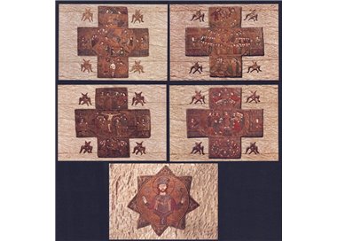 VATICANO 2004 San Nilo, 5 cartoline postali nuove