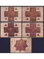 VATICANO 2004 San Nilo, 5 cartoline postali nuove