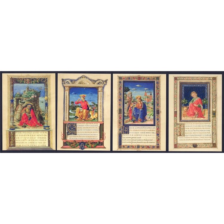 VATICAN 2008 Synod of Bishops, 4 new postcards