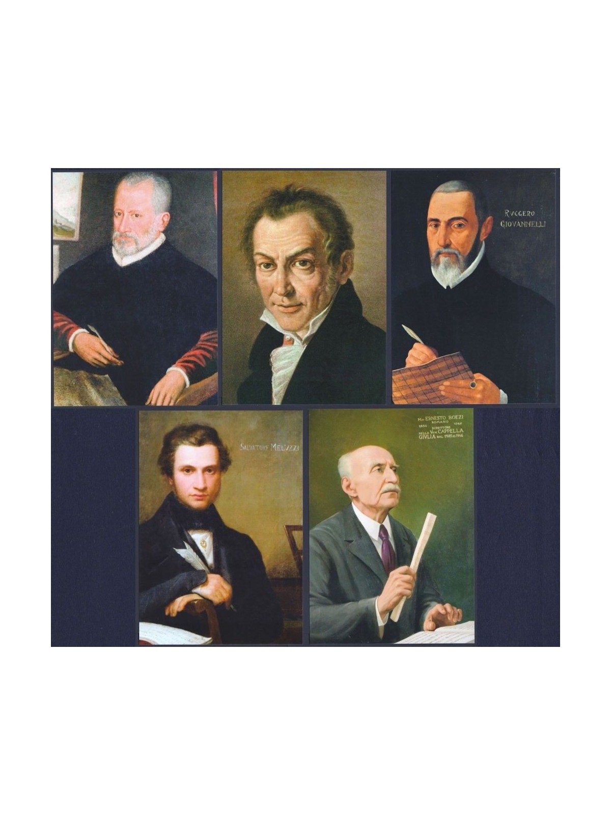 VATICAN 2013 Cappella Giulia, 5 new postcards