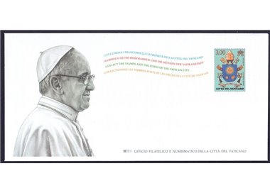 VATICAN 2017 Pope Francis (Postal Envelope) new