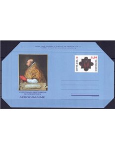 VATICAN 2017 Pope Martin V (aerogram) new