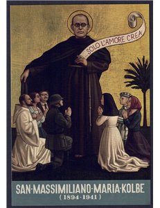 VATICANO 2016 San Massimiliano Maria Kolbe, Cartolina Postale nuova