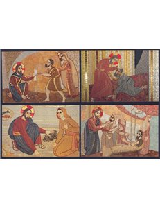 VATICANO 2016 Anno Santo della Misericordia, 4 Cartoline Postali nuove