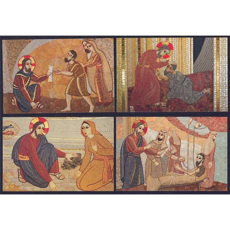 VATICAN 2016 Holy Year of Mercy, 4 new postcards