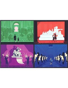 VATICAN 2017 Sustainable Tourism, 4 New Postcards