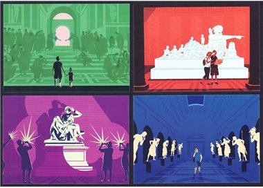 VATICAN 2017 Sustainable Tourism, 4 New Postcards