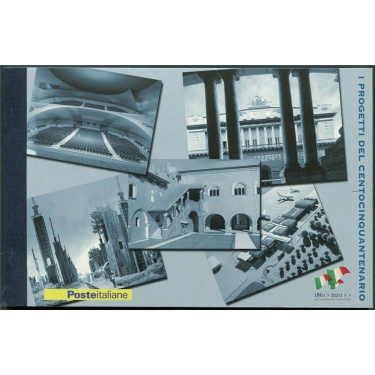 ITALIA 2011 Unità d'Italia, Carnet di 10 Cartoline Postali nuove
