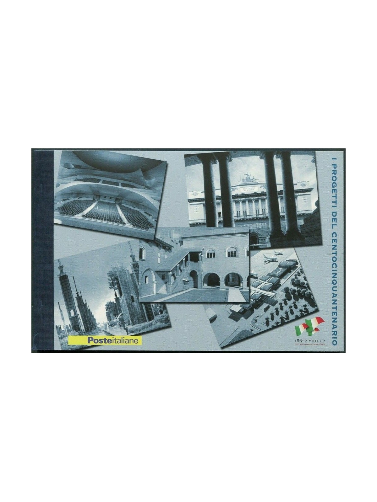 ITALY 2011 Unification of Italy, Carnet of 10 new postcards