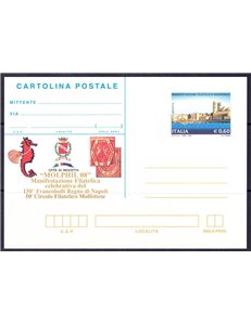 ITALIA 2008 MOLPHIL, Cartolina Postale nuova