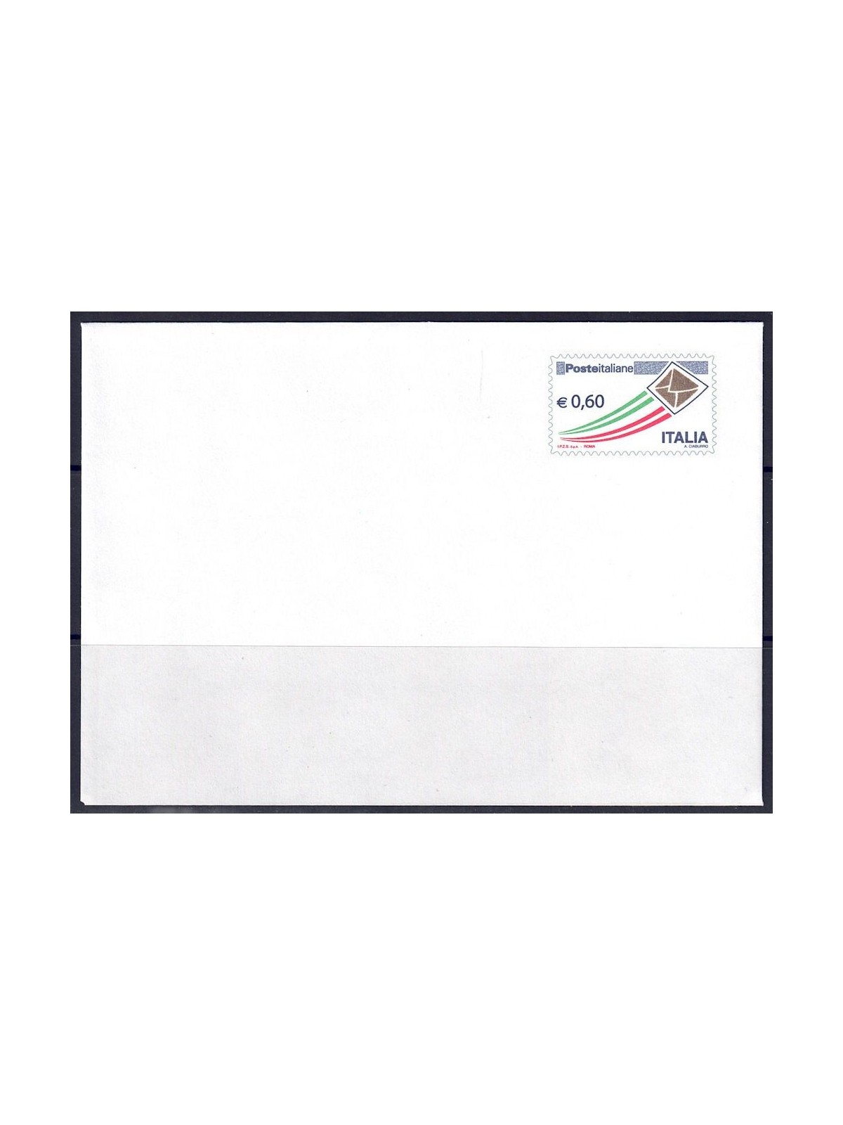 ITALY 2010 ITALIAN POST, New Postal Envelope