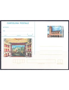 ITALY 1998 THEATRE OF FORTUNE, New Postcard