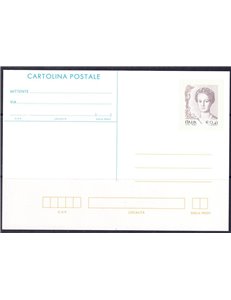 ITALIA 2002 DONNE NELL'ARTE, Cartolina Postale nuova