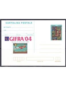 ITALY 2004 PHILATELIC EVENT, New Postcard