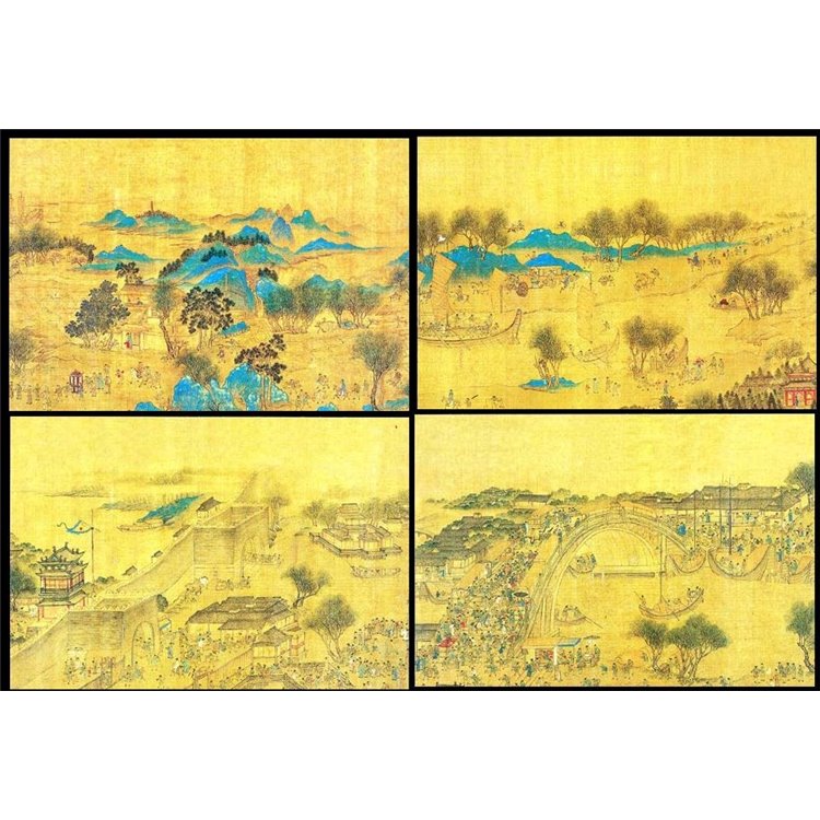VATICAN 1996 China 1996, 4 new postcards