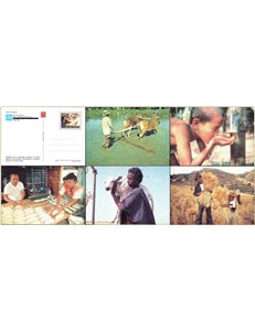 VATICANO 1995 Fao, 5 cartoline postali nuove