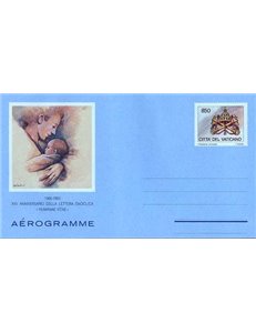 VATICAN 1993 Humanae vitae, new aerogram