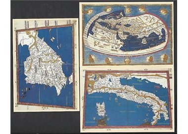 VATICAN 1991 Geographical Code, 3 new postcards