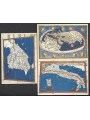 VATICANO 1991 Codice geographia, 3 cartoline postali nuove