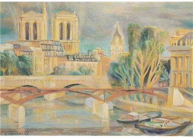 VATICAN 1989 Philexfrance, Notre Dame 1 new postcard