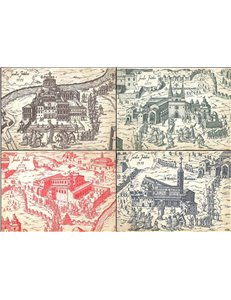 VATICANO 1983 Basiliche dell'anno santo, 4 cartoline postali nuove