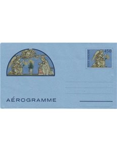 VATICAN 1982 Andrea Della Robbia, new aerogram