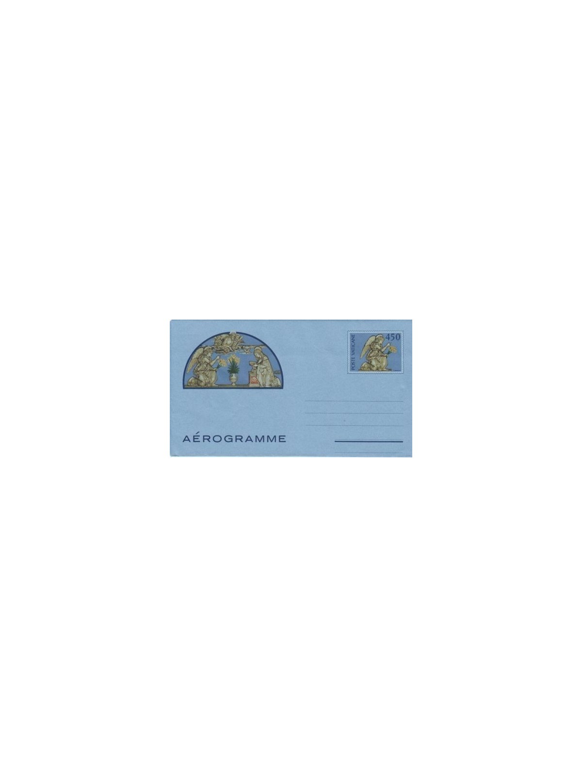 VATICAN 1982 Andrea Della Robbia, new aerogram