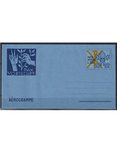 VATICAN 1977 Pax vobiscum, new aerogram