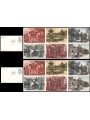 VATICAN 1977 Vatican Fountains, 12 FDC postcards