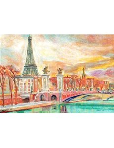 VATICANO 1989 Philexfrance, Torre Eiffel 1 cartolina postale nuova