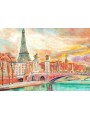 VATICAN 1989 Philexfrance, Eiffel Tower 1 new postcard