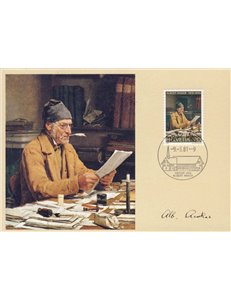 MAXIMUM CARD SWITZERLAND 1981 Albert Anker