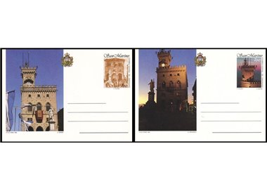 SAN MARINO 1994 Government Palace 2 New Postcards