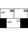 SAN MARINO 2002 Ordinary Series 3 New Postcards