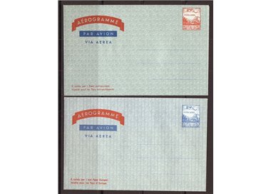 ITALY 1960 Aerogrammes £60 + £110 new
