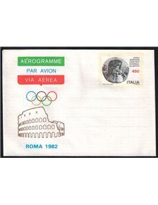 ITALY 1982 Olympic Committee, Aerogram £450 new