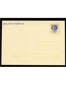 ITALIA 1977 Siracusana, Biglietto Postale £120 nuovo