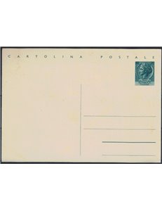 ITALIA 1954 Siracusana £ 20 verde, Cartolina Postale nuova