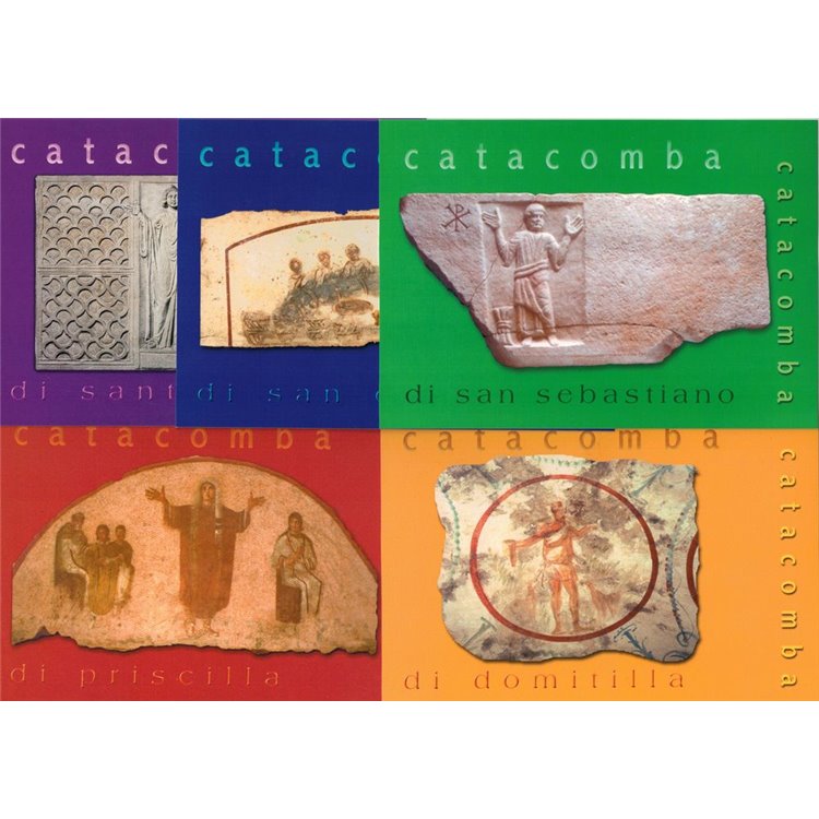 VATICANO 2002 Archeologia Sacra, 5 cartoline postali nuove