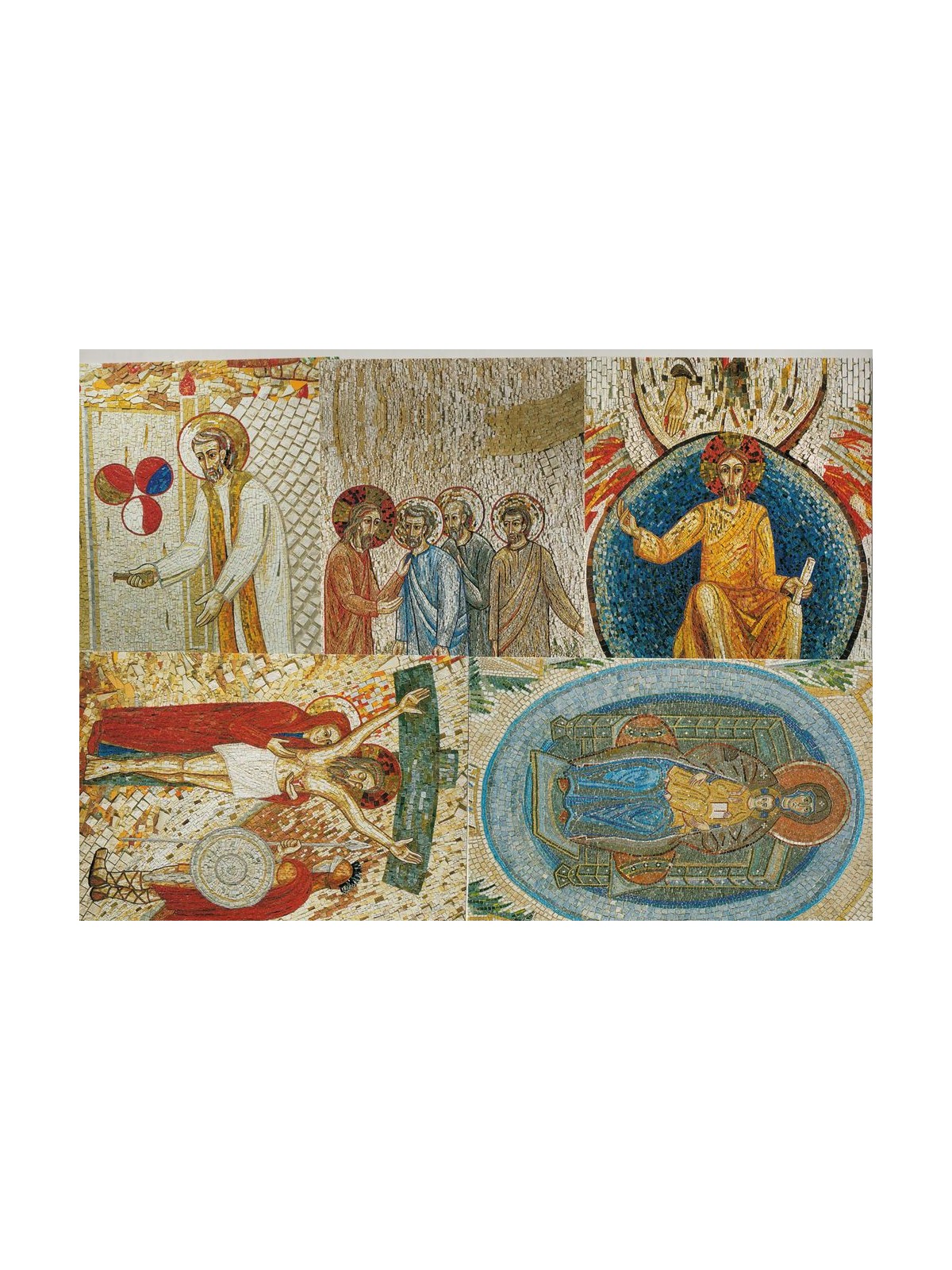 VATICAN 2001 Redemptoris Mater, 5 new postcards