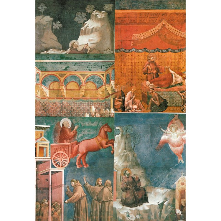 VATICAN 2000 St. Francis, 5 new postcards