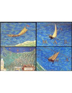 VATICAN 1998 Riccione 1998, 4 new postcards